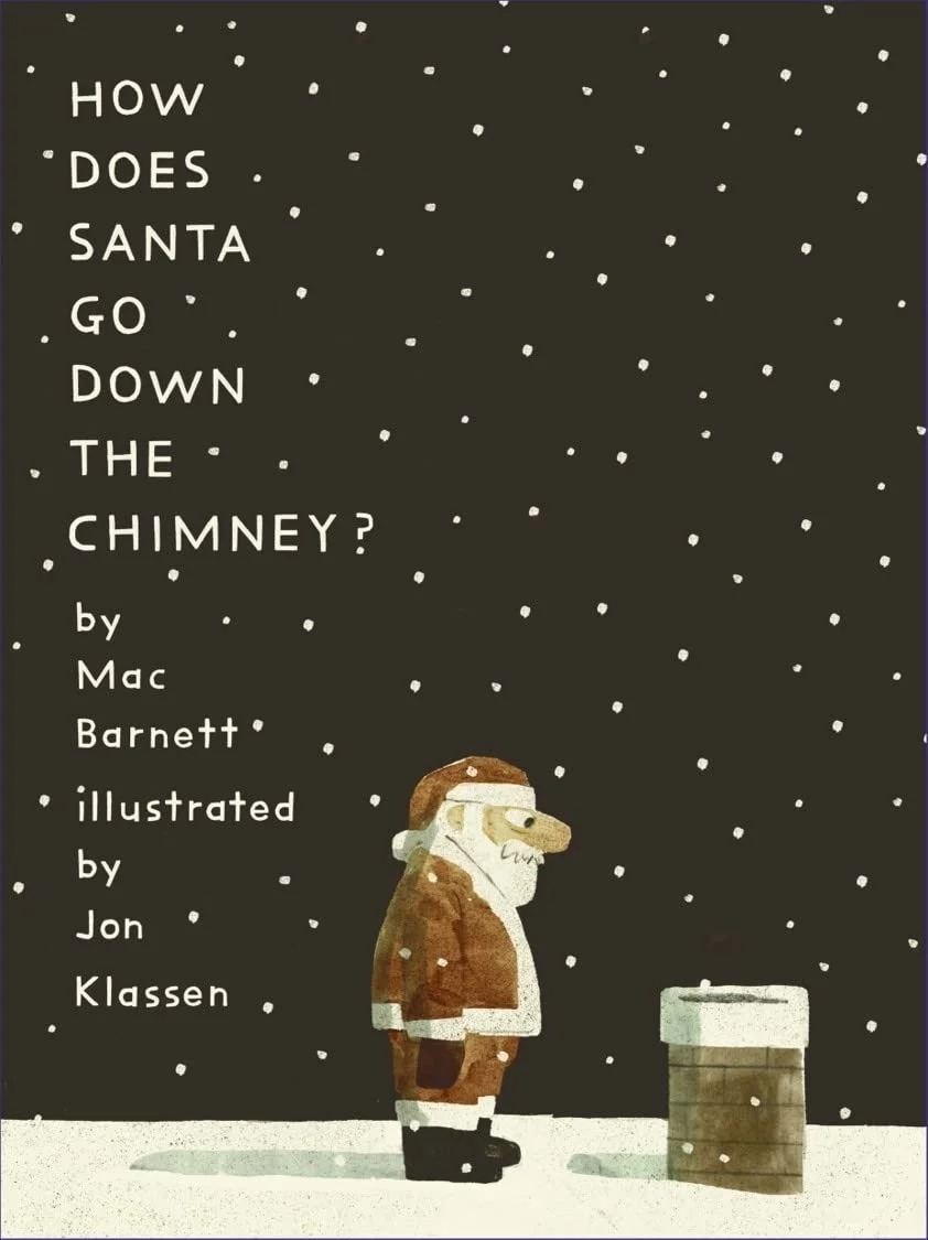 How Does Santa Go Down the Chimney? book cover